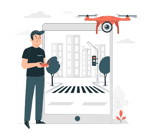 drone illustration